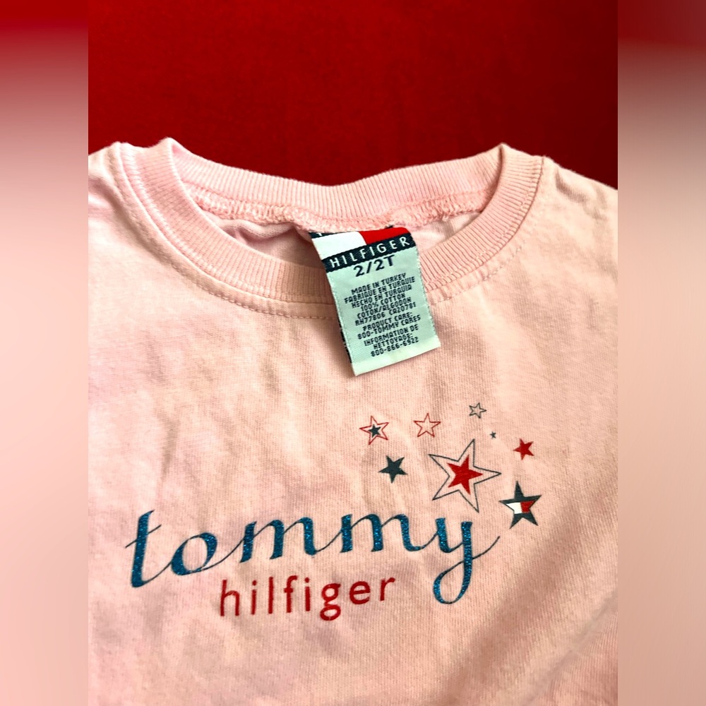 Tommy Hilfiger Kids Pink Shirt - size 2/2T